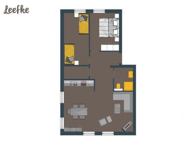Leefke Apartment Goting Ngoại thất bức ảnh